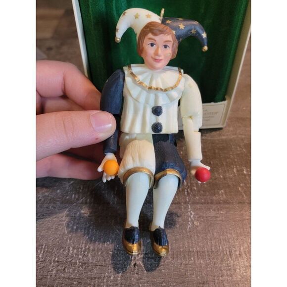 Hallmark 1984 holiday Jester ornament Xmas Decor clown - Picture 1 of 4